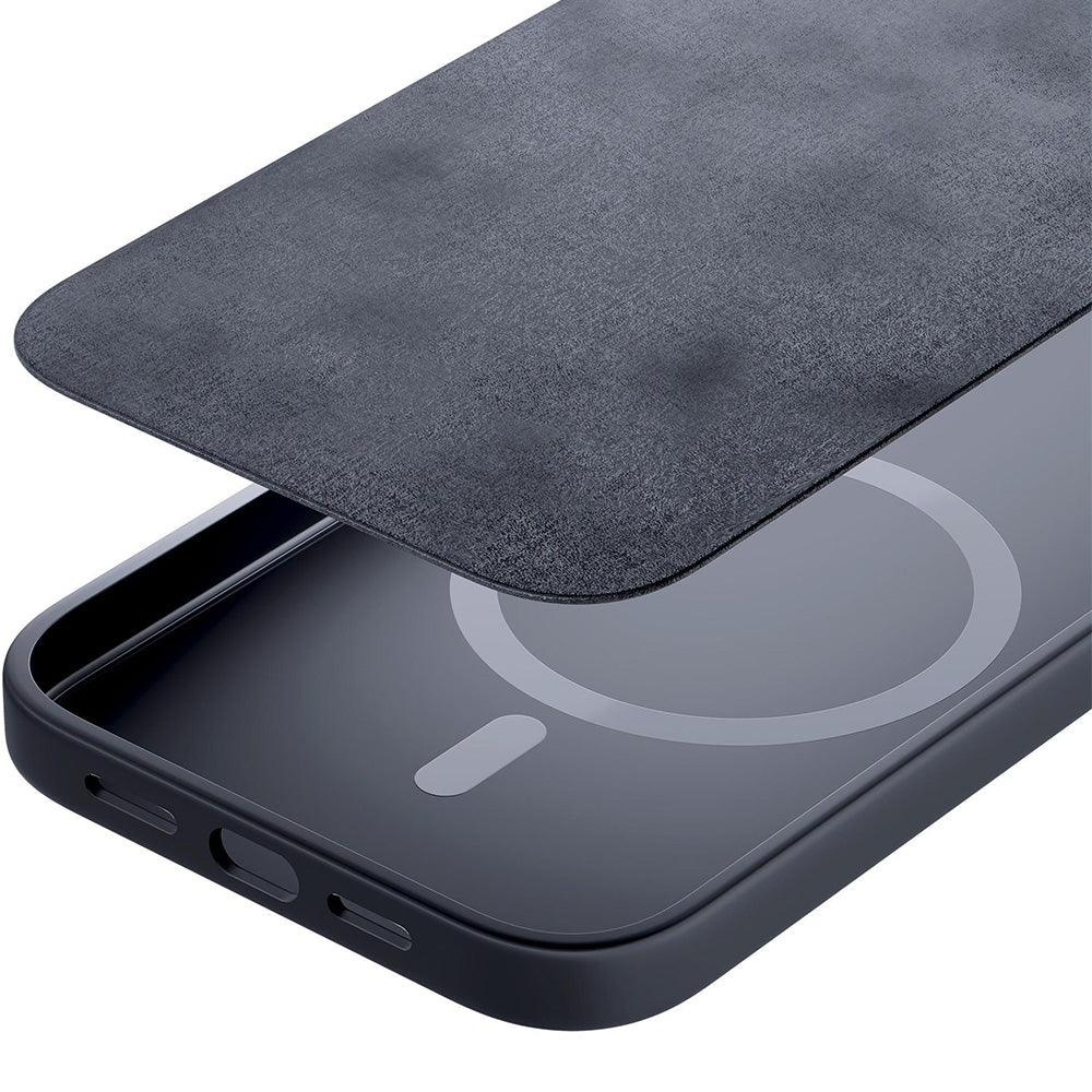 Handyhülle für Galaxy A27 5G, 3mk Hardy Haptica MagCase mit MagSafe, Schwarz