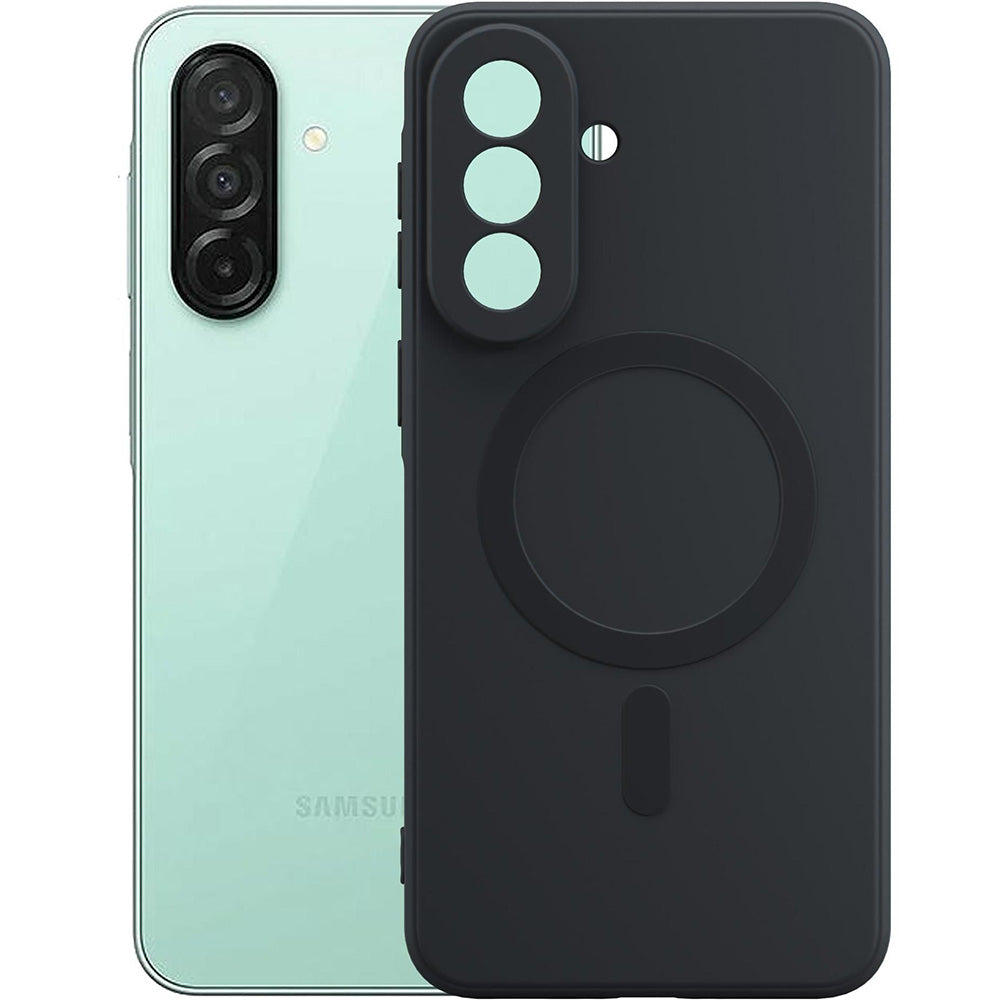 Handyhülle für Galaxy A27 5G, 3mk Hardy Haptica MagCase mit MagSafe, Schwarz