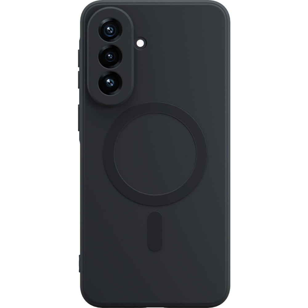Handyhülle für Galaxy A37 5G, 3mk Hardy Haptica MagCase mit MagSafe, Schwarz