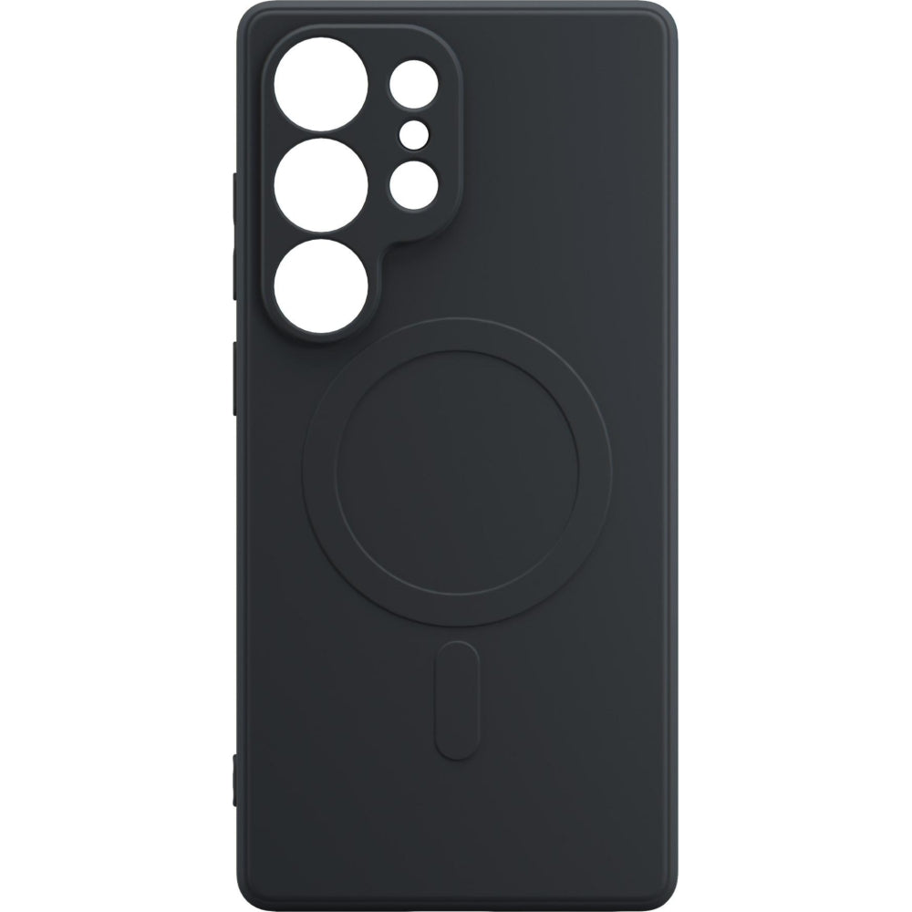 Handyhülle für Galaxy S25 Ultra, 3mk Hardy Haptica MagCase mit MagSafe, Schwarz