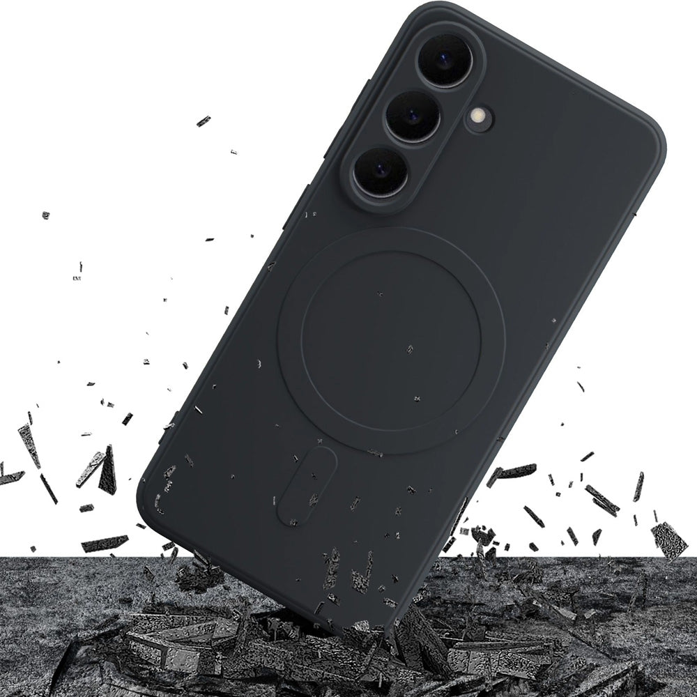 Handyhülle für Galaxy S26 FE, 3mk Hardy Haptica MagCase mit MagSafe, Schwarz (6/14)