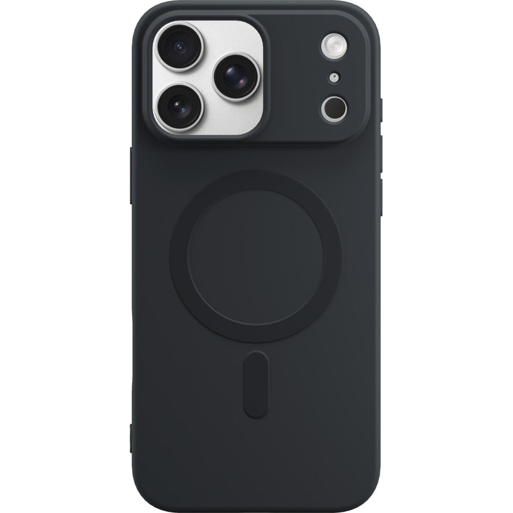 Handyhülle für iPhone 17 Pro Max, 3mk Hardy Haptica MagCase mit MagSafe, Schwarz