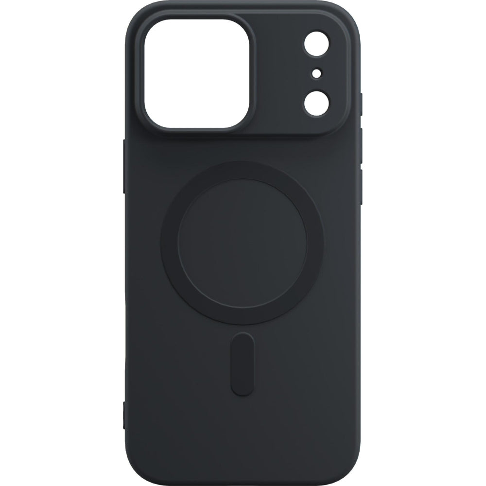 Handyhülle für iPhone 17 Pro Max, 3mk Hardy Haptica MagCase mit MagSafe, Schwarz