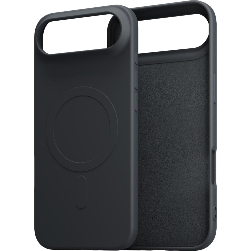 Handyhülle für iPhone Air, 3mk Hardy Haptica MagCase mit MagSafe, Schwarz