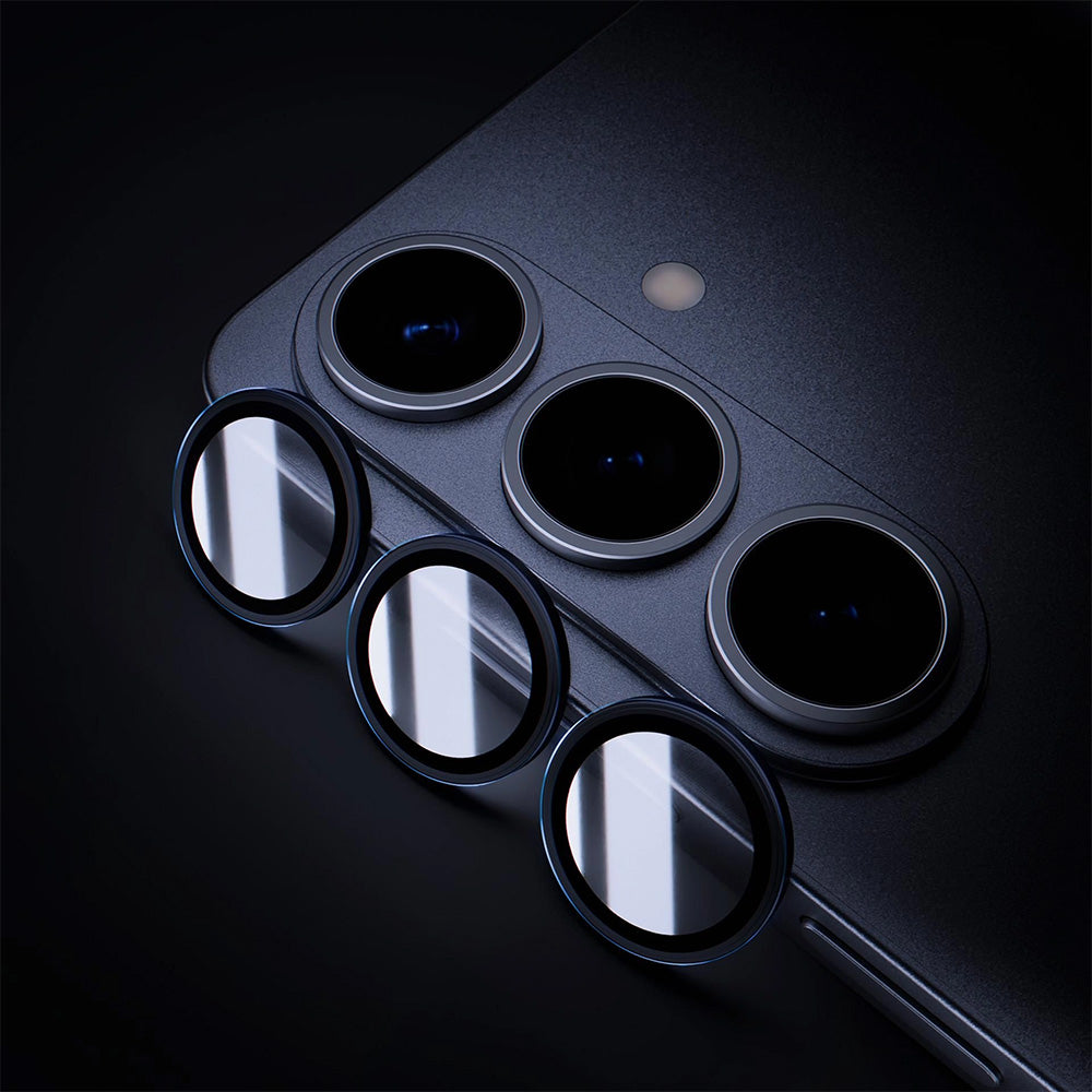 Objektivschutz für Galaxy S26 Plus, 3mk Hardy Lens Protection Pro, Schwarz