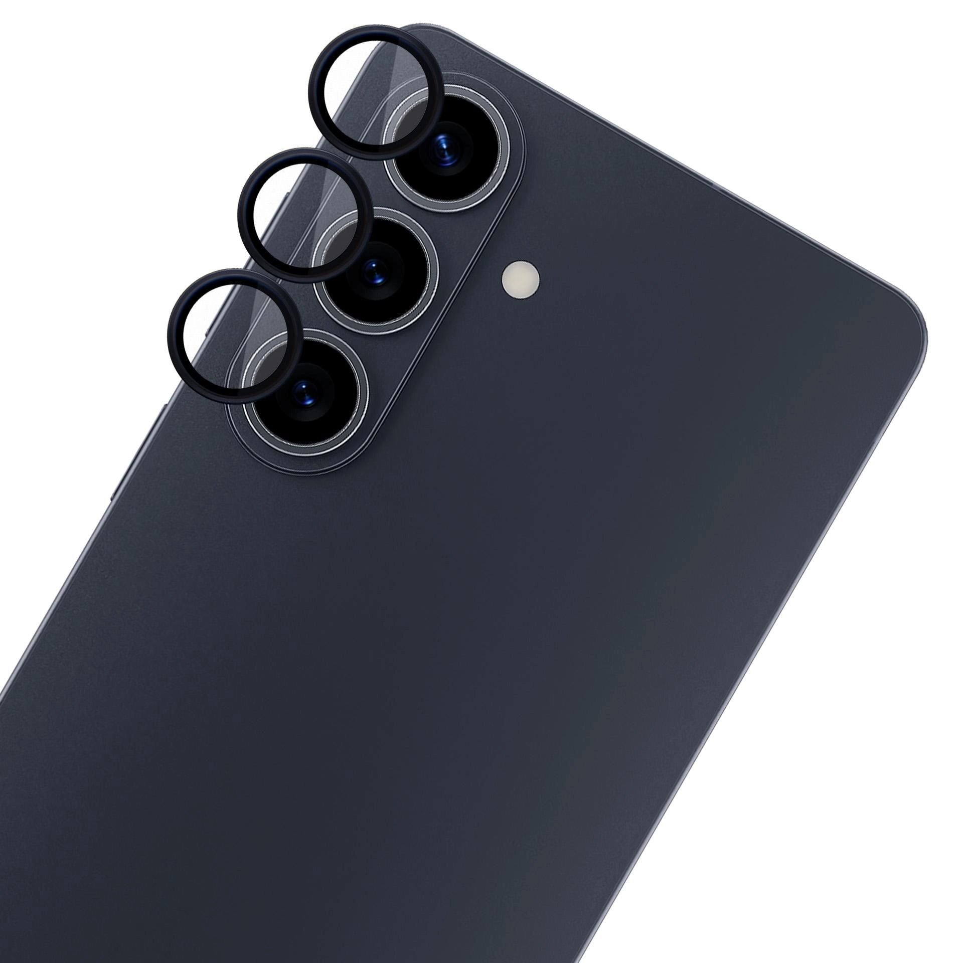 Objektivschutz für Galaxy S26 Plus, 3mk Hardy Lens Protection Pro, Schwarz