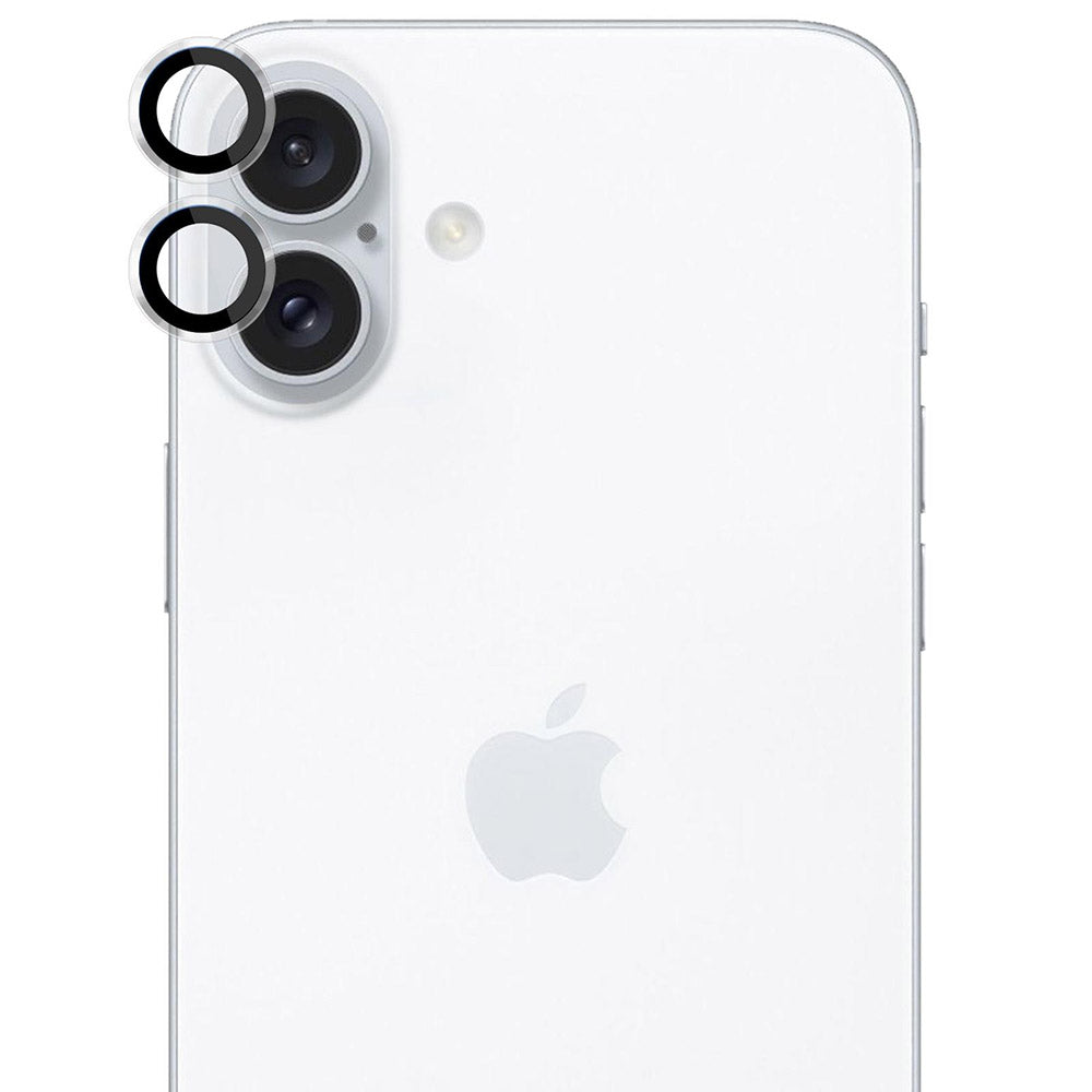 Objektivschutz für iPhone 16 / 16 Plus, 3mk Hardy Lens Protection Pro, Transparent