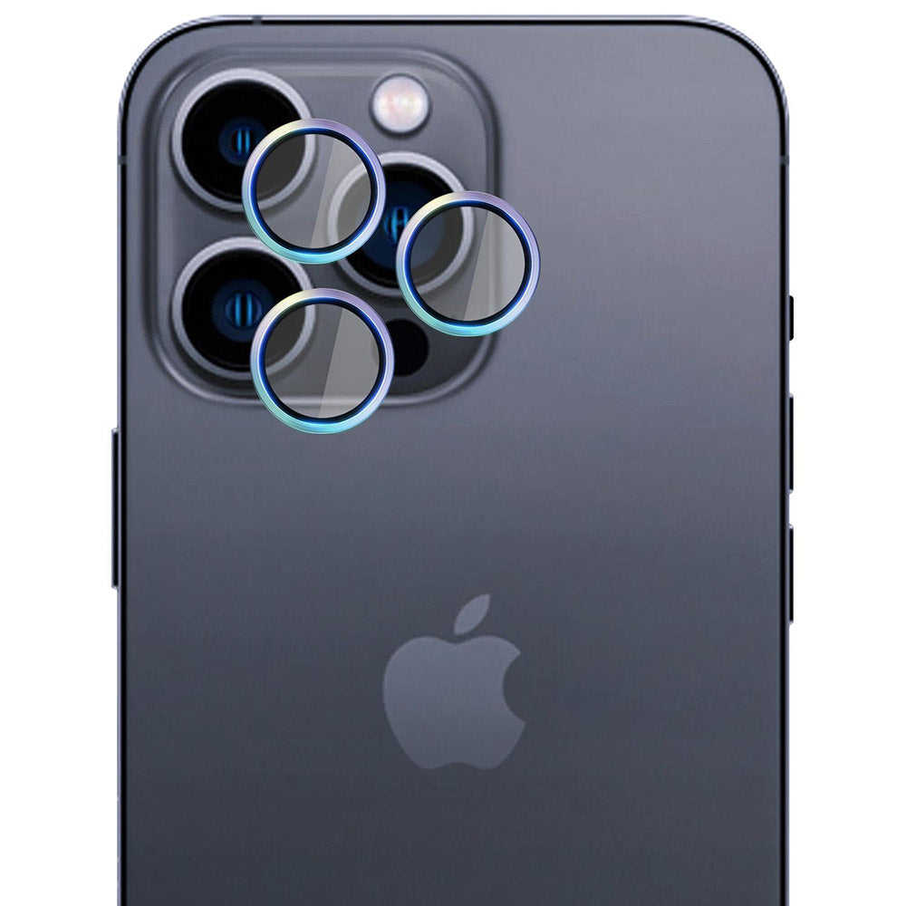 Objektivschutz für iPhone 16 Pro / 16 Pro Max, 3mk Hardy Lens Protection Pro, Bunt