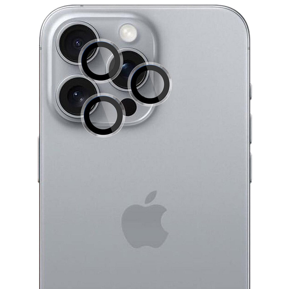 Objektivschutz für iPhone 16 Pro / 16 Pro Max, 3mk Hardy Lens Protection Pro, Transparent