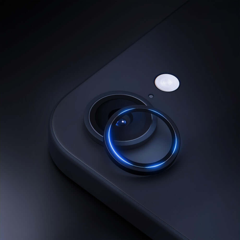 Objektivschutz für iPhone 16e, 3mk Hardy Lens Protection Pro, Schwarz