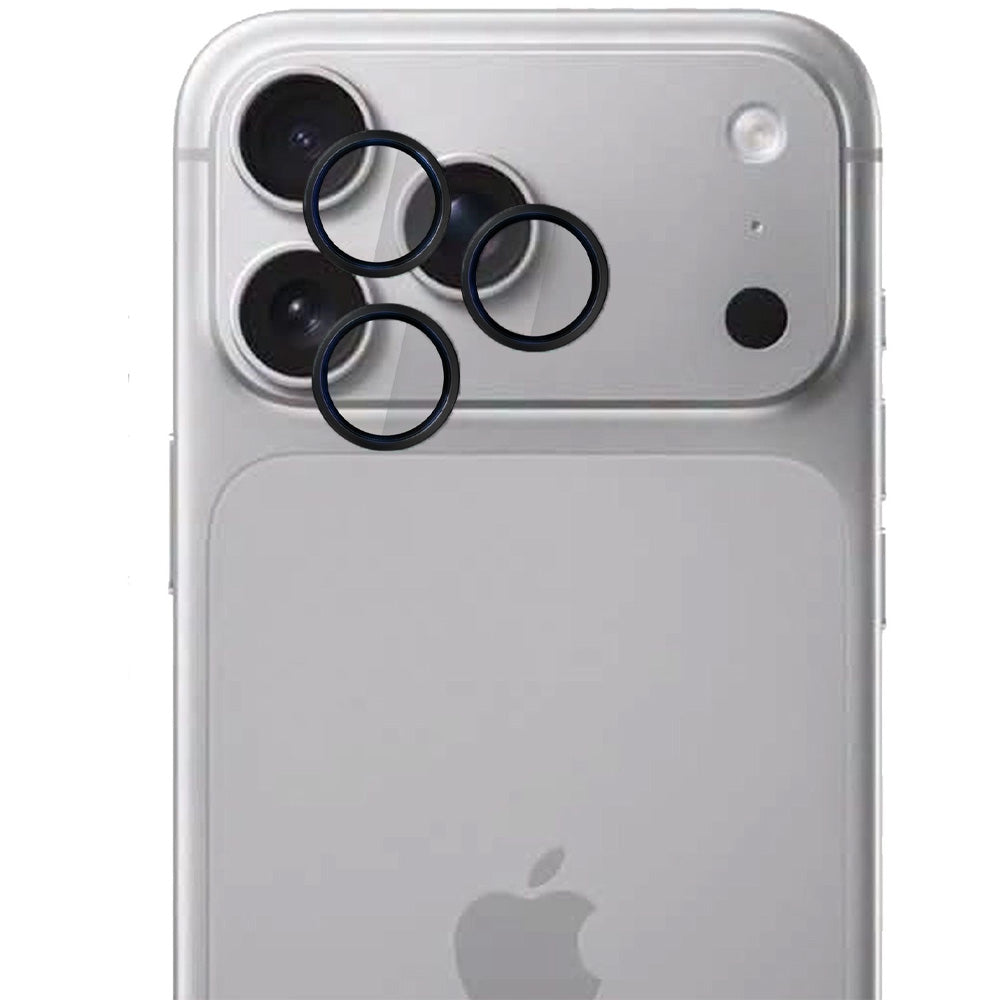 Objektivschutz für iPhone 18 Pro / Max, 3mk Hardy Lens Protection Pro, 1 Set, Schwarz (4/6)