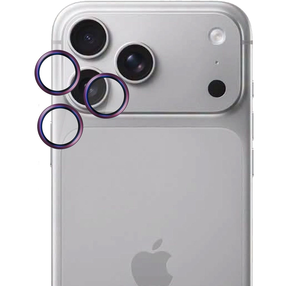 Objektivschutz für iPhone 18 Pro / Max, 3mk Hardy Lens Protection Pro, 1 Set, Burgunderrot (2/10)