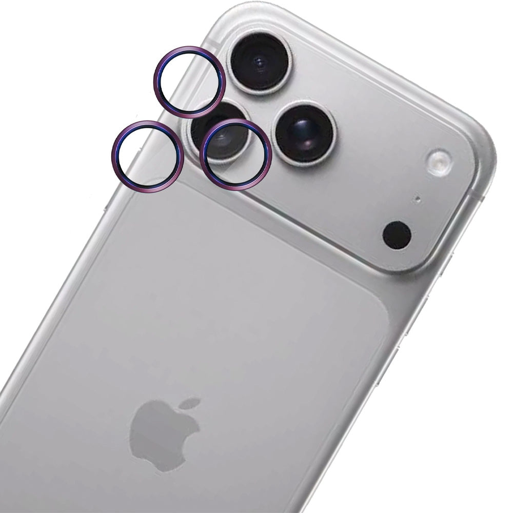 Objektivschutz für iPhone 18 Pro / Max, 3mk Hardy Lens Protection Pro, 1 Set, Burgunderrot (4/10)