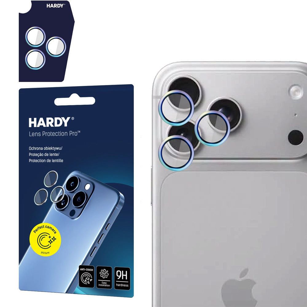 Objektivschutz für iPhone 18 Pro / Max, 3mk Hardy Lens Protection Pro, 1 Set, Bunt (1/10)