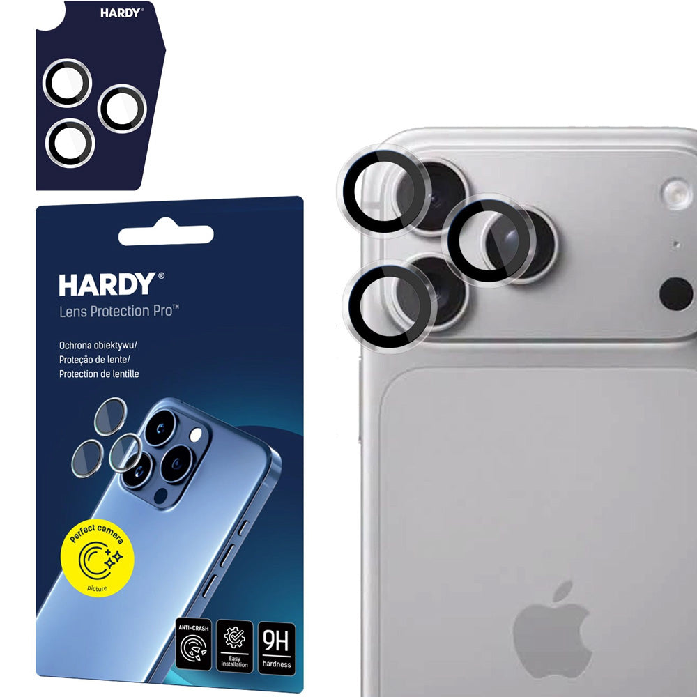 Objektivschutz für iPhone 18 Pro / Max, 3mk Hardy Lens Protection Pro, 1 Set, Transparent (1/10)