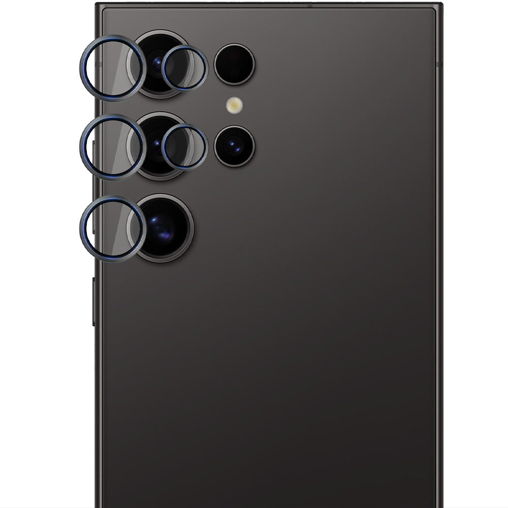 Objektivschutz für Galaxy S24 Ultra, 3mk Hardy Lens Protection Pro, Schwarz