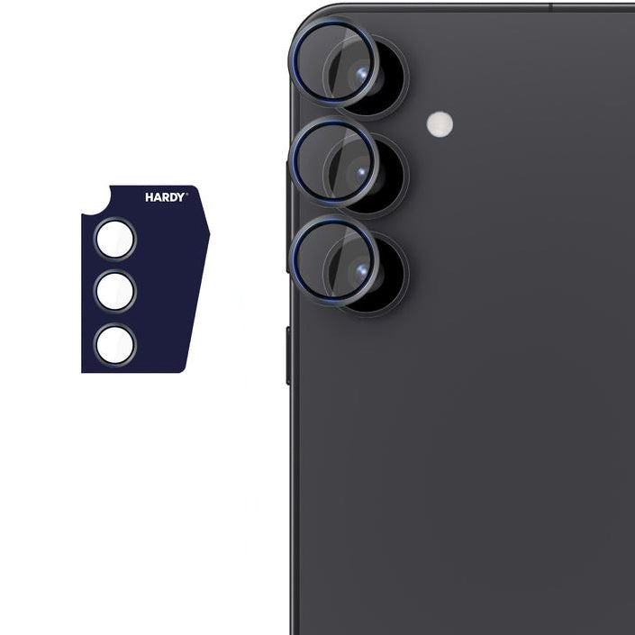 Objektivschutz für Samsung Galaxy S25 Plus, 3mk Hardy Lens Protection Pro, Schwarz