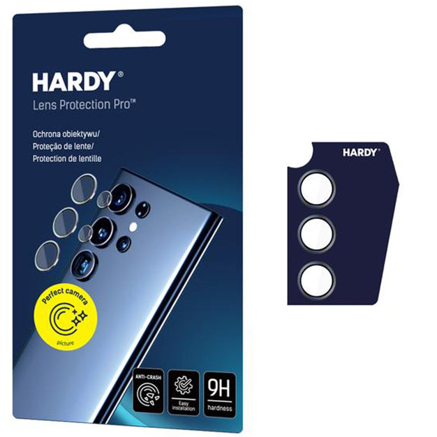 Objektivschutz für Samsung Galaxy S25 Plus, 3mk Hardy Lens Protection Pro, Schwarz