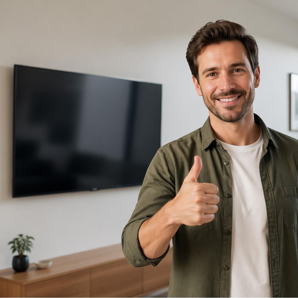 Wandhalterung für TV und Monitor 60–120" mit VESA, 3mk Hardy MaxX 120, Schwarz