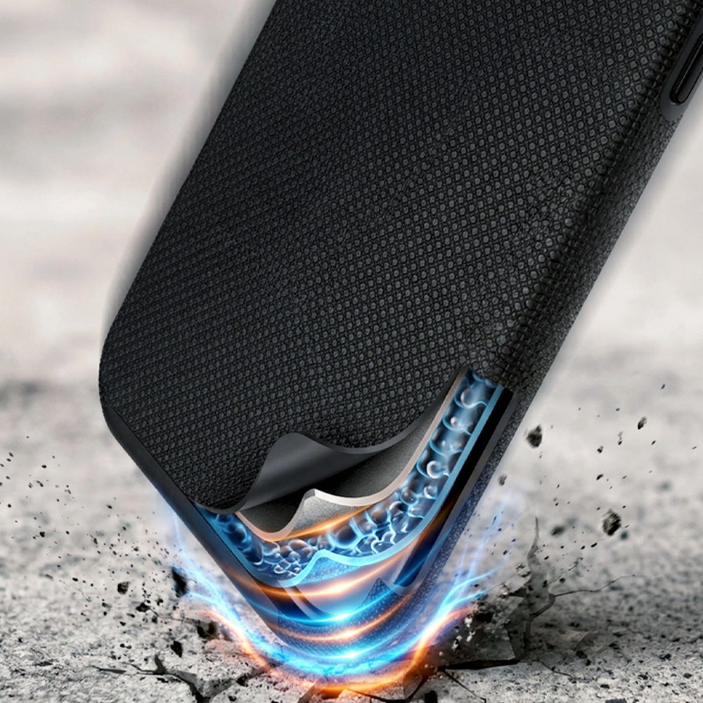 Handyhülle für Galaxy S26 FE, 3mk Hardy Shockproof MagCase mit MagSafe, Schwarz (3/12)