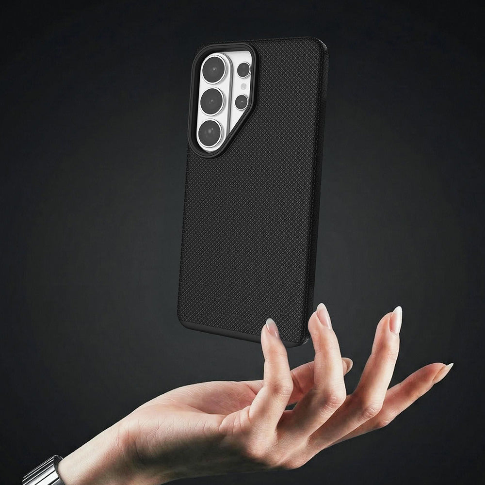 Handyhülle für Galaxy S26 Ultra, 3mk Hardy Shockproof MagCase mit MagSafe, Schwarz