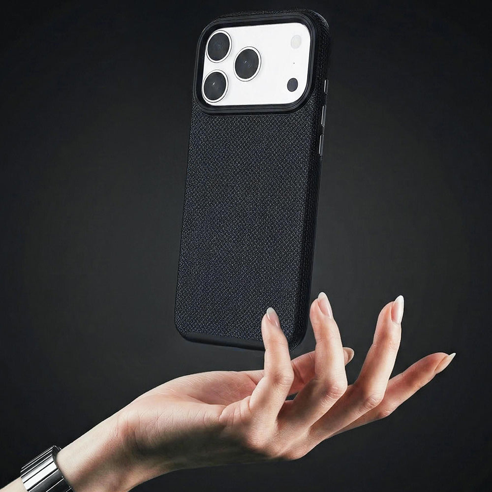Handyhülle für iPhone 17 Pro, 3mk Hardy Shockproof MagCase mit MagSafe, Schwarz