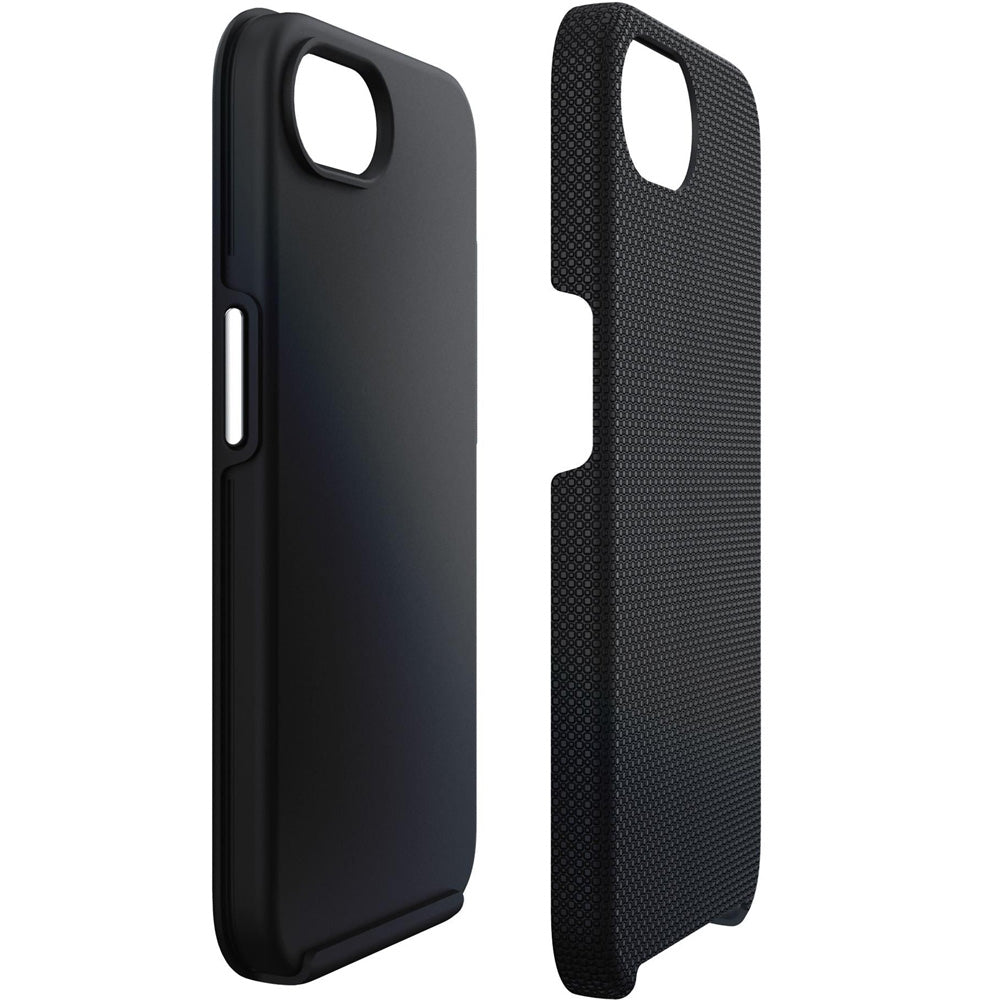 Handyhülle für iPhone 17e / 16e, 3mk Hardy Shockproof MagCase mit MagSafe, Schwarz