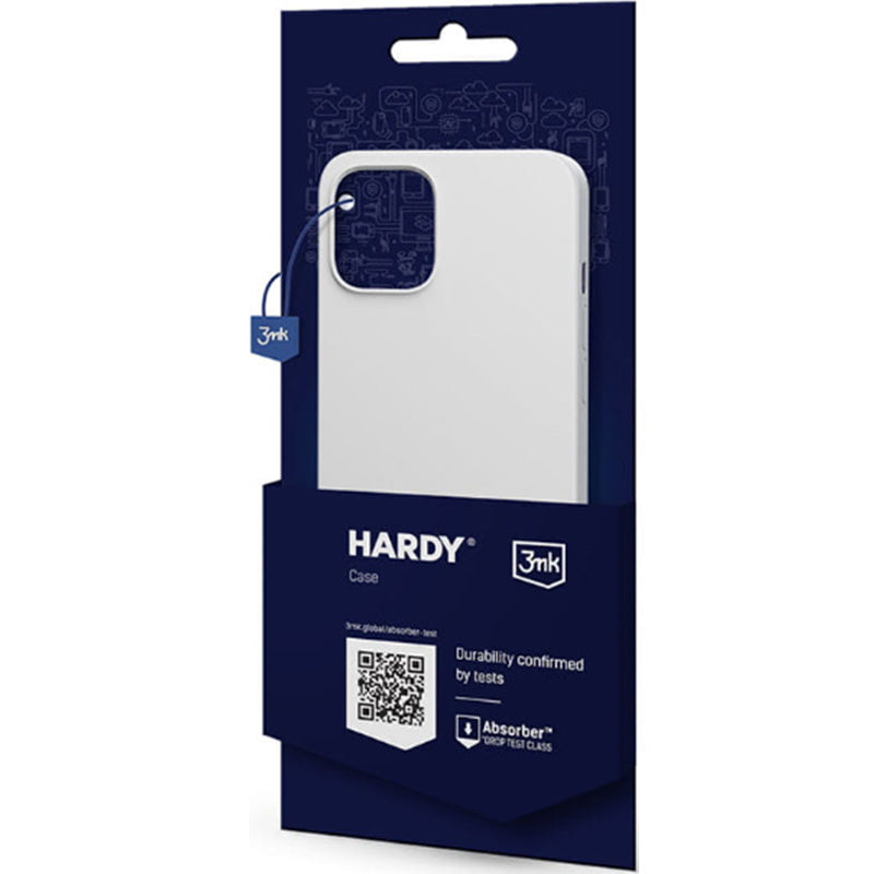 Schutzhülle 3mk Hardy Silicone MagCase MagSafe für Apple iPhone 15 Plus, Weiß