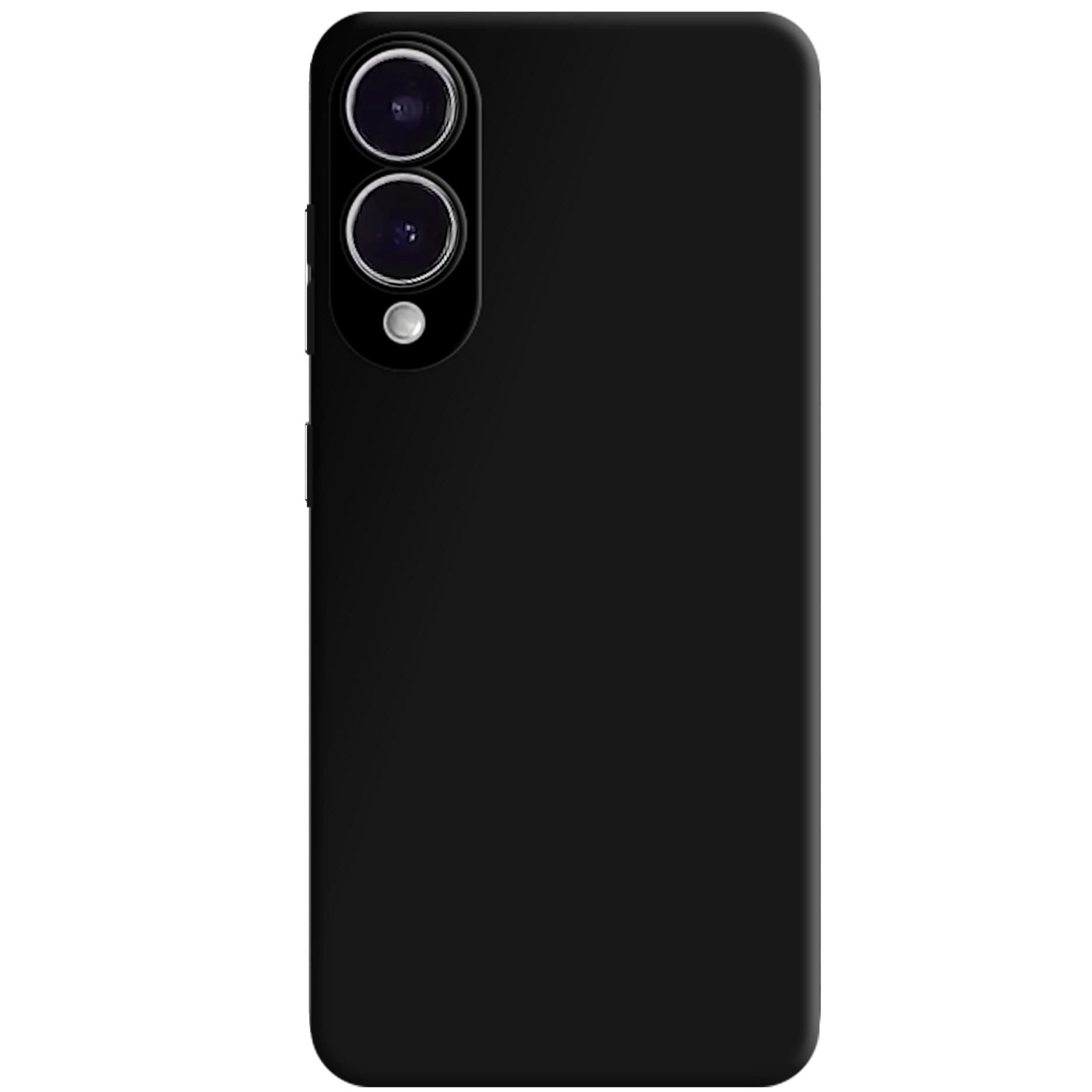 Handyhülle für Galaxy S25 Edge, 3mk Hardy Silicone MagCase mit MagSafe, Schwarz