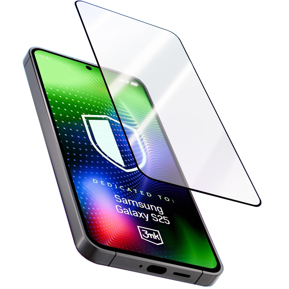 Gehärtetes Glas für Galaxy S25, 3mk HARDY Ultra Glass