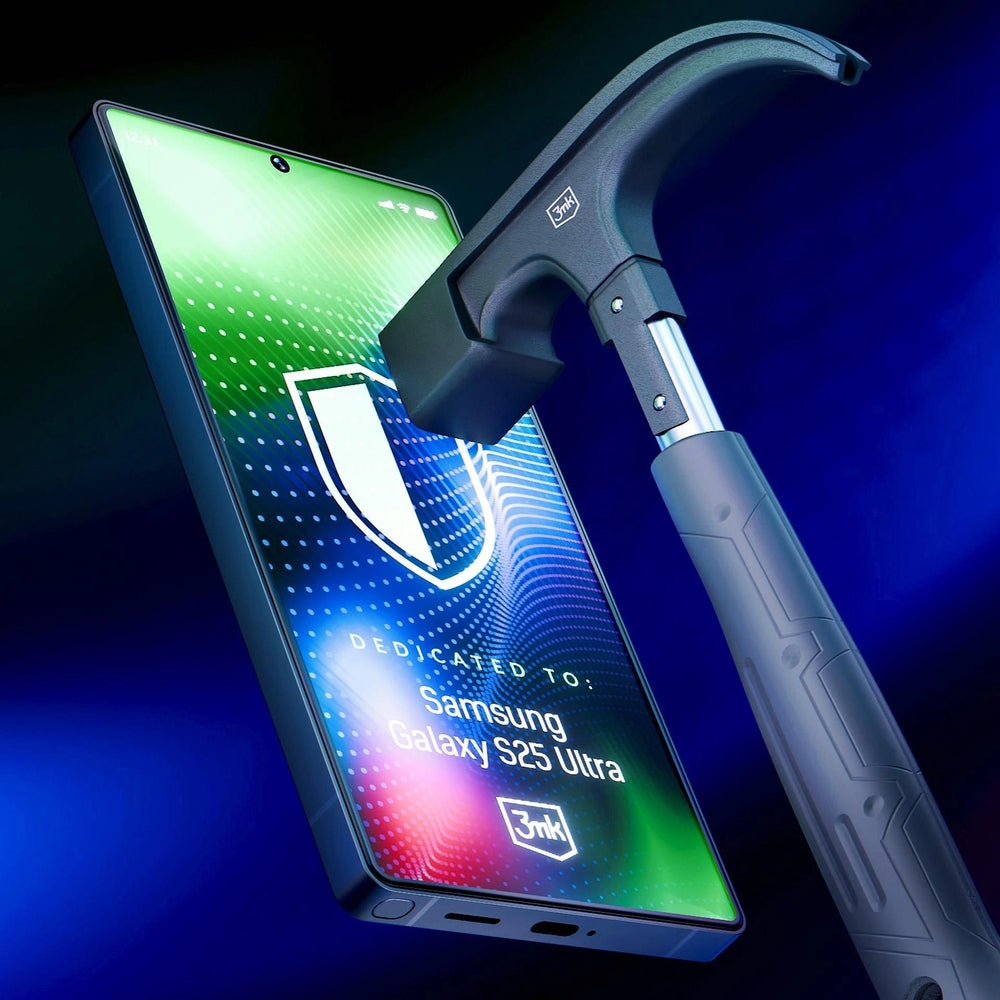 Gehärtetes Glas für Galaxy S25 Ultra, 3mk HARDY Ultra Glass