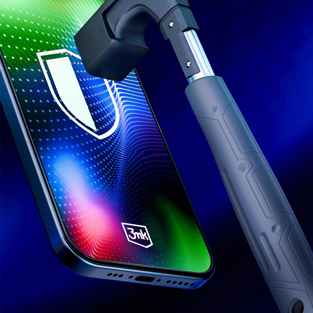 Gehärtetes Glas für iPhone 17 / 16 Pro, 3mk HARDY Ultra Glass