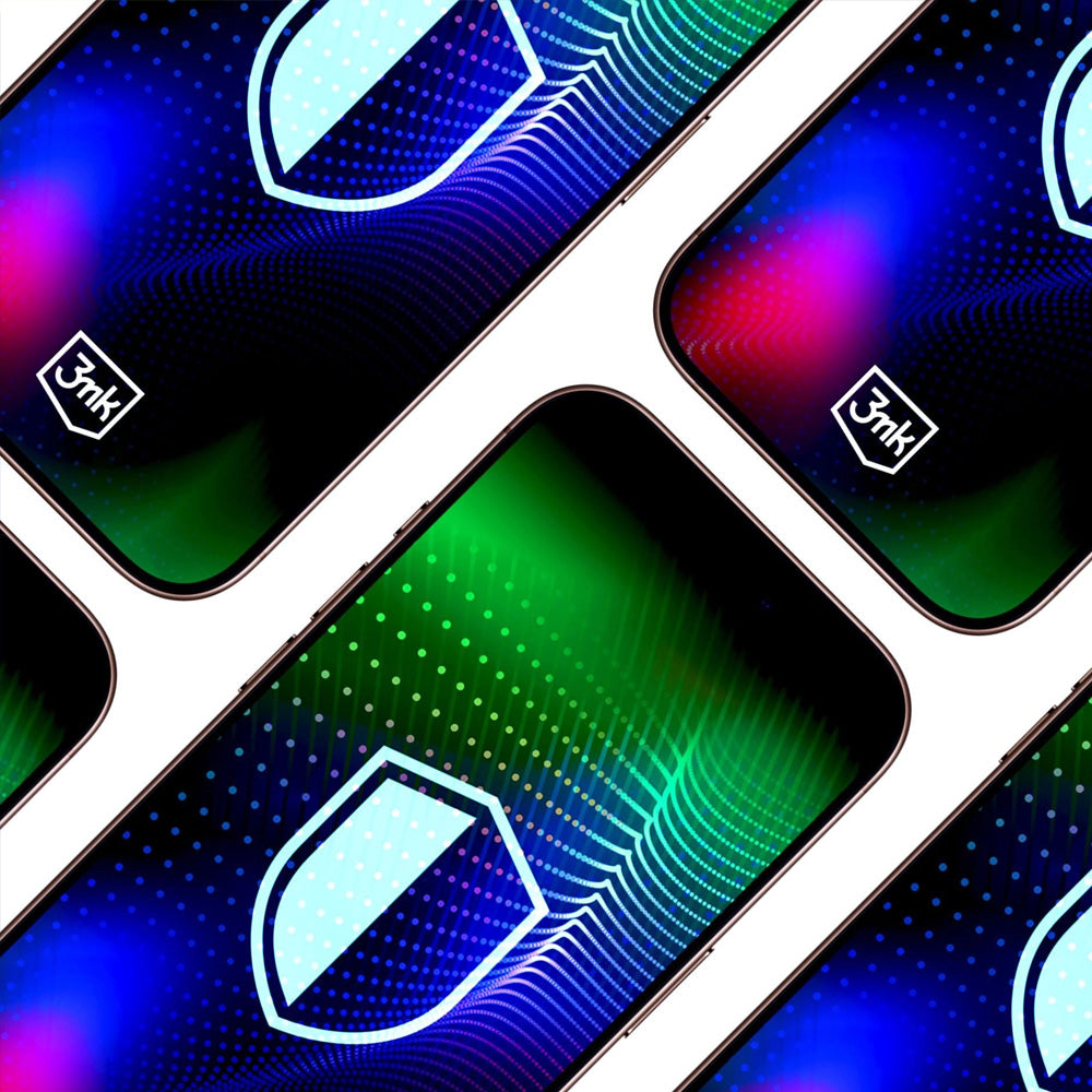 Gehärtetes Glas für iPhone 17 / 16 Pro, 3mk HARDY Ultra Glass