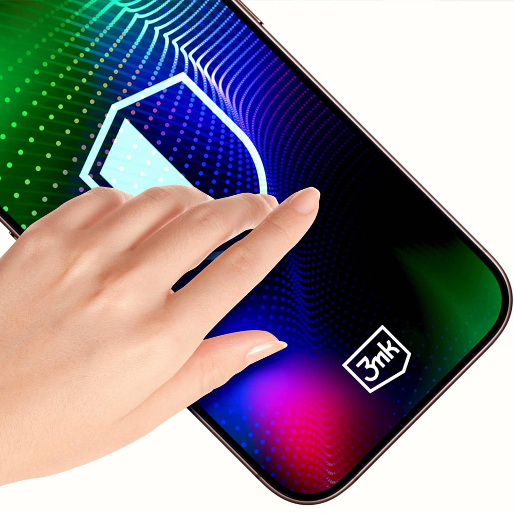 Gehärtetes Glas für iPhone 17 / 16 Pro, 3mk HARDY Ultra Glass