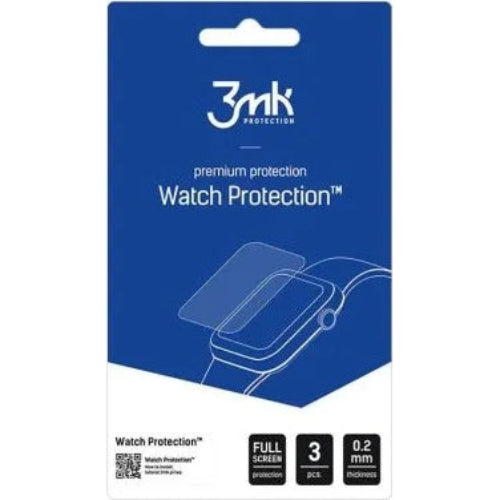 Hybridglas für Honor Watch 6, 3mk Watch Protection, 3 Stück