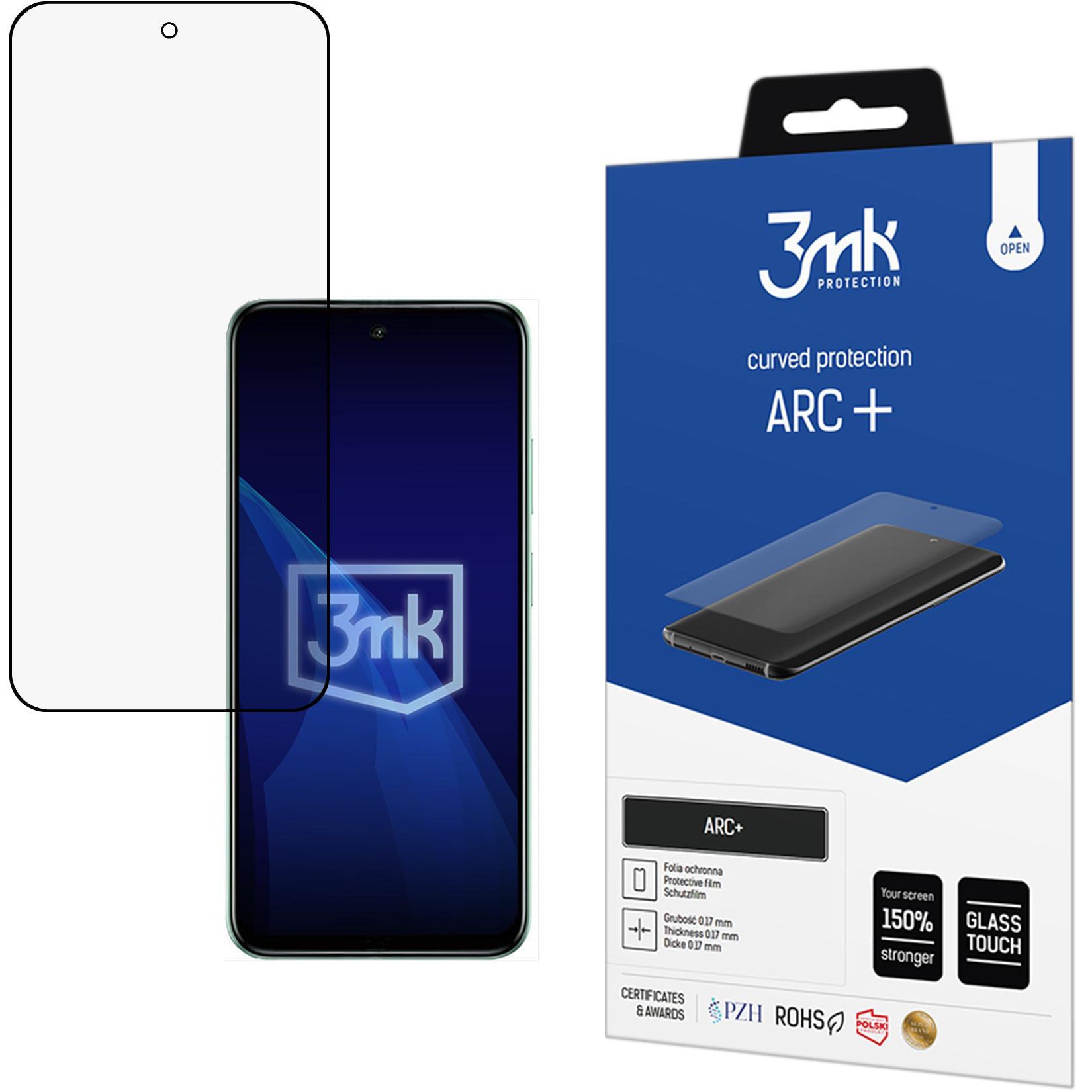 Schutzfolie für Infinix Hot 50i, 3MK ARC+