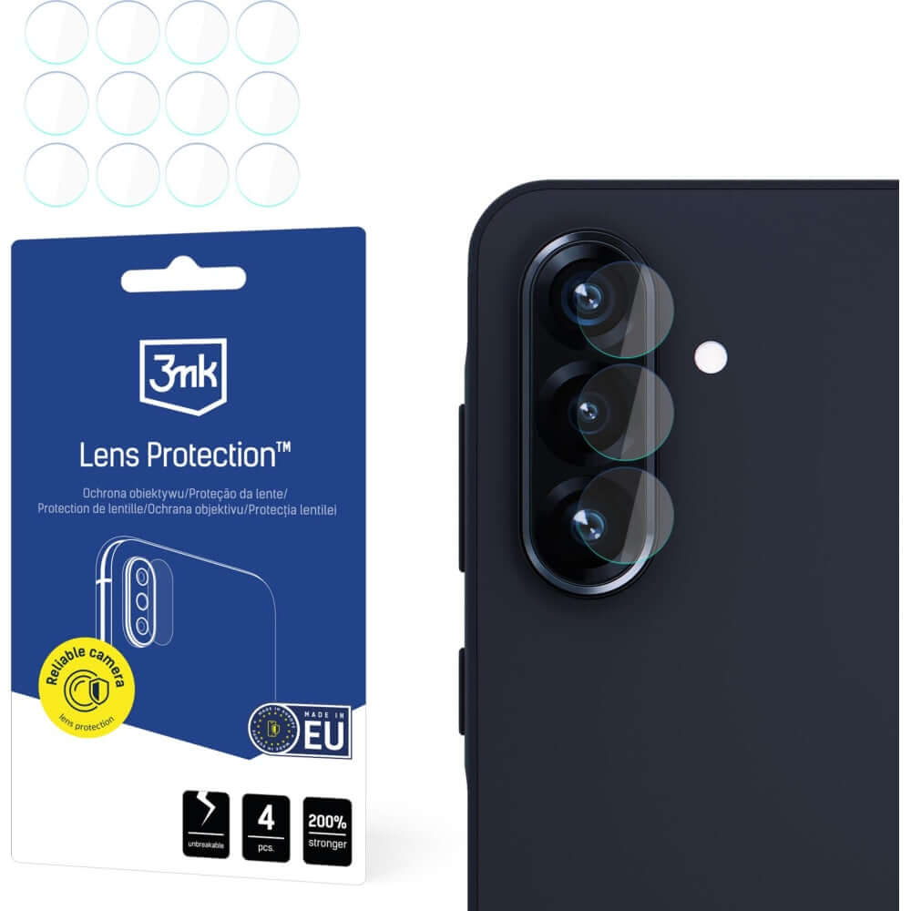 Objektivschutz für Galaxy A56 5G, 3mk Lens Protection, 4 Sätze