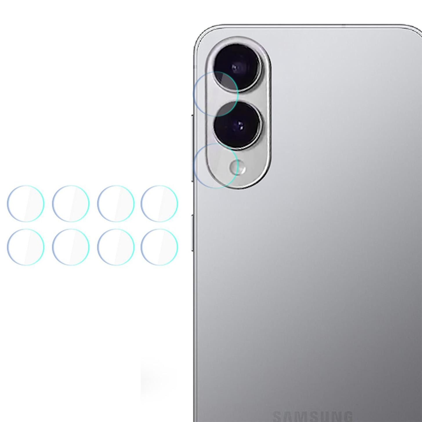 Objektivschutz für Galaxy S25 Edge, 3mk Lens Protection, 4 Sätze