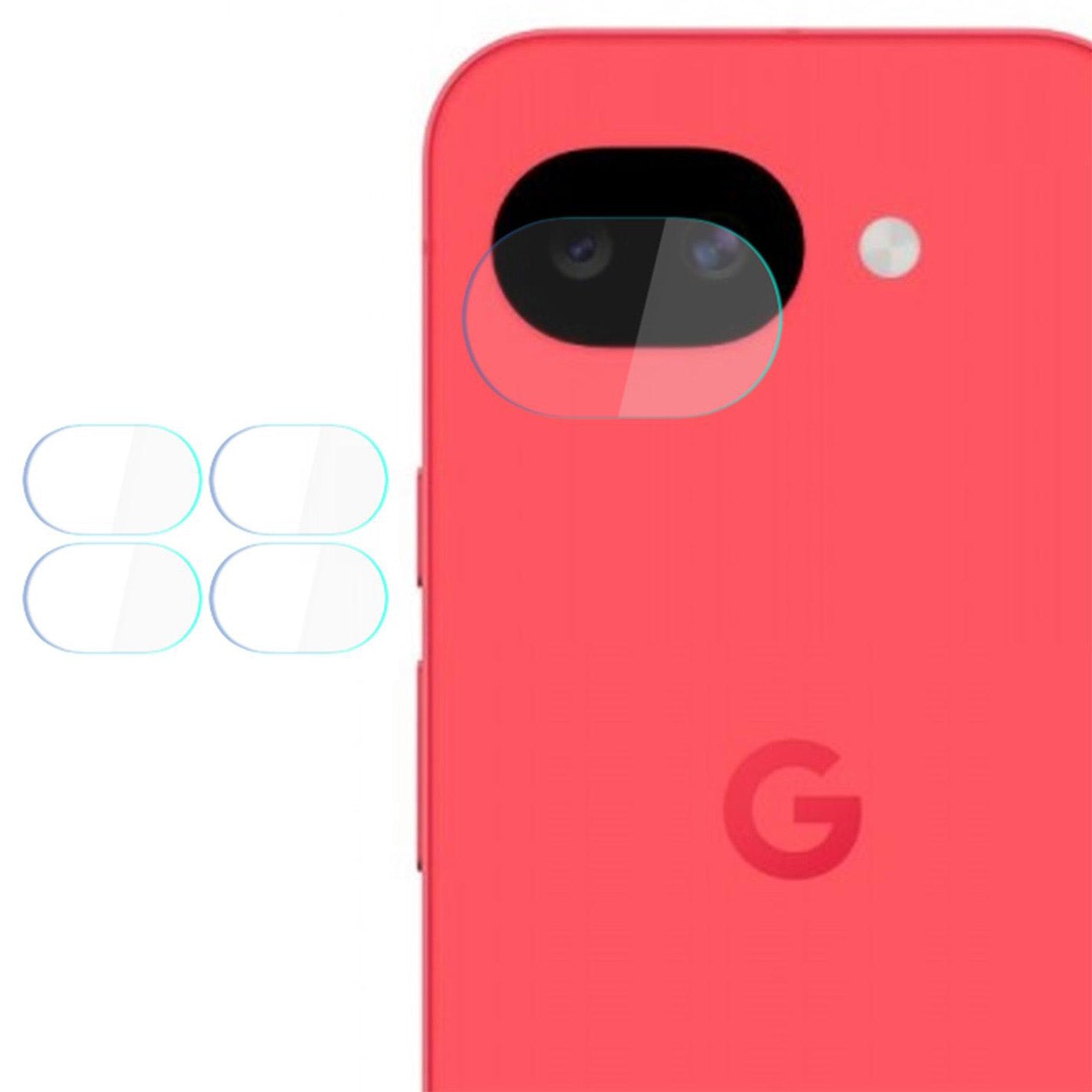 Objektivschutz für Google Pixel 10a, 3mk Lens Protection, 4 Sätze