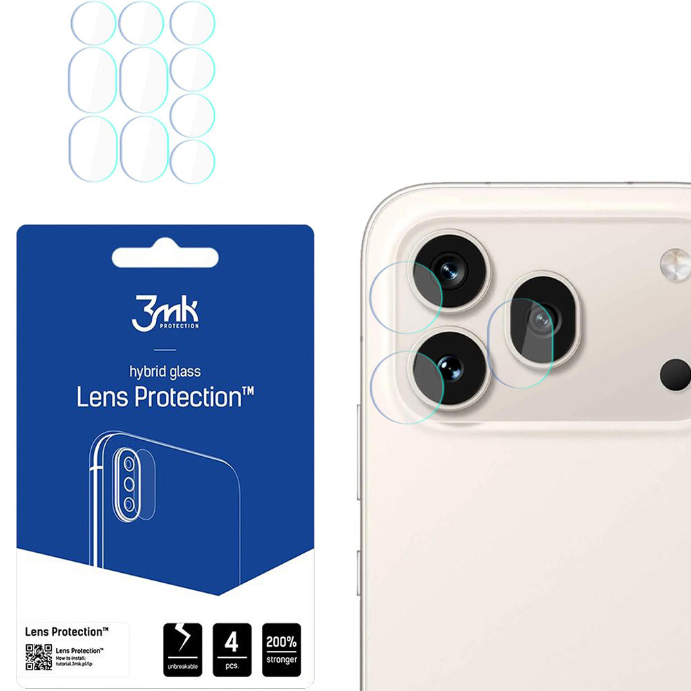 Objektivschutz für Honor 600 Pro 5G, 3mk Lens Protection, 4 Sätze