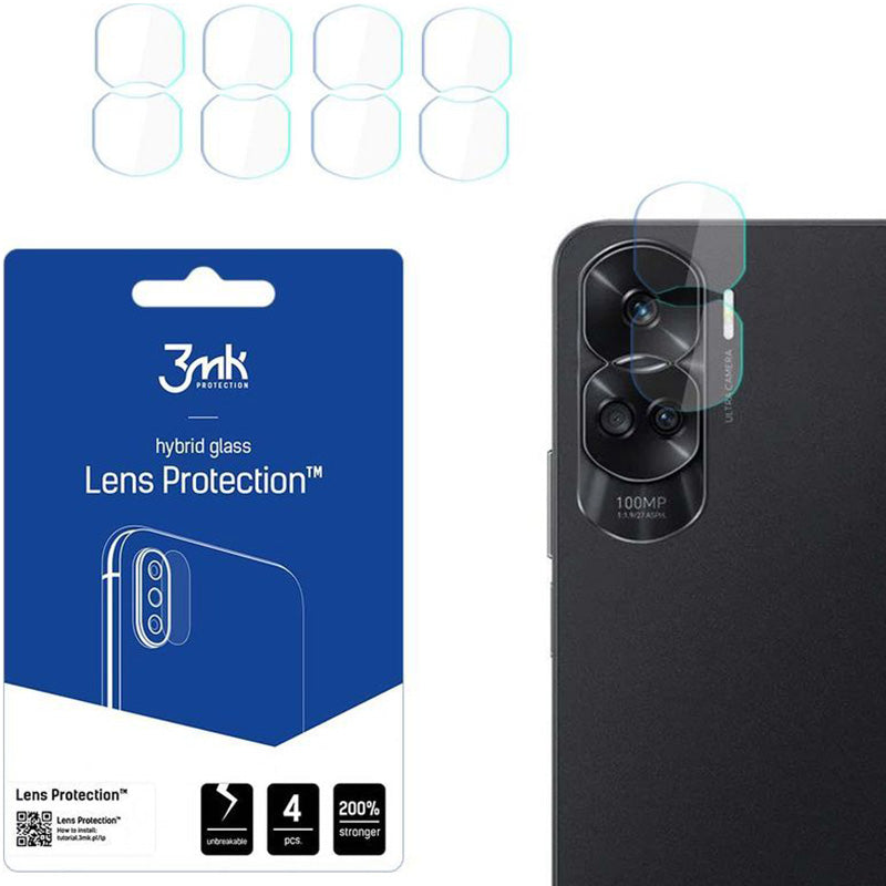 Objektivschutz 3mk Lens Protection für Honor 90 Lite, 4 Sätze