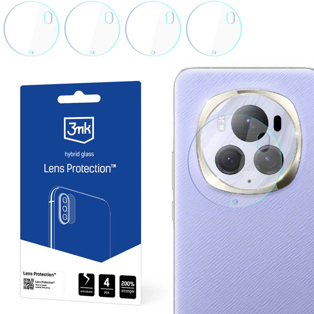 Objektivschutz für Honor Magic6 Pro, 3mk Lens Protection, 4 Sätze