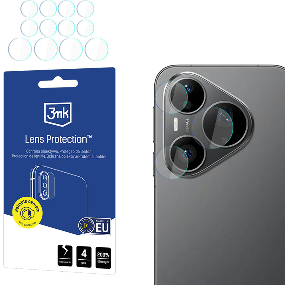 Objektivschutz für Huawei Pura 90s Pro, 3mk Lens Protection, 4 Sätze (1/3)