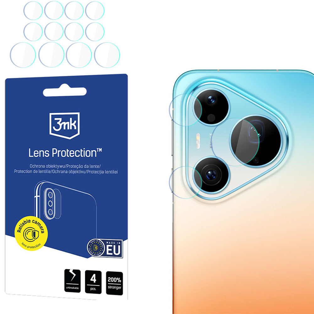 Objektivschutz für Huawei Pura 90s Pro Max, 3mk Lens Protection, 4 Sätze (1/3)