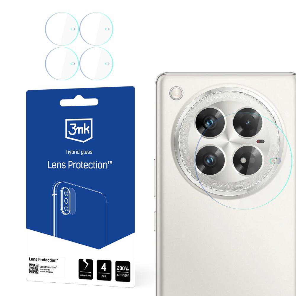 Objektivschutz für Infinix Zero 40 5G, 3mk Lens Protection, 4 Sätze
