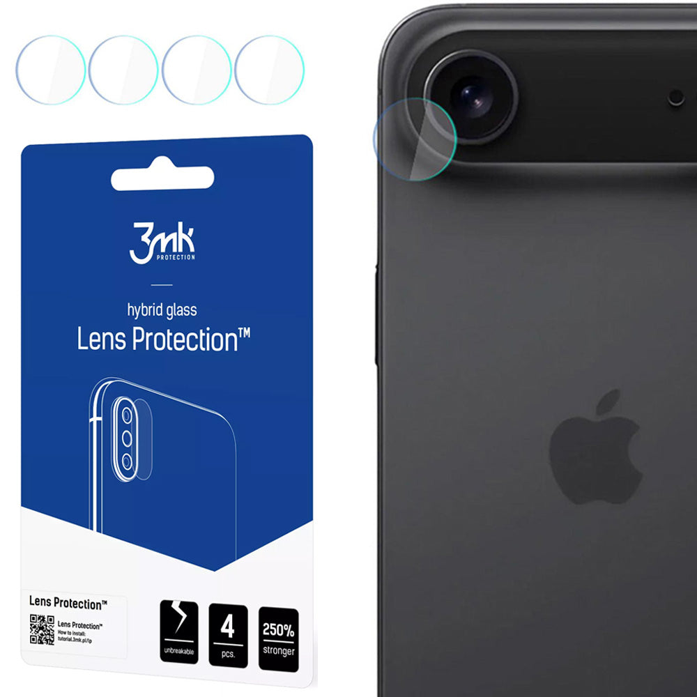 Objektivschutz für iPhone Air, 3mk Lens Protection, 4 Sätze