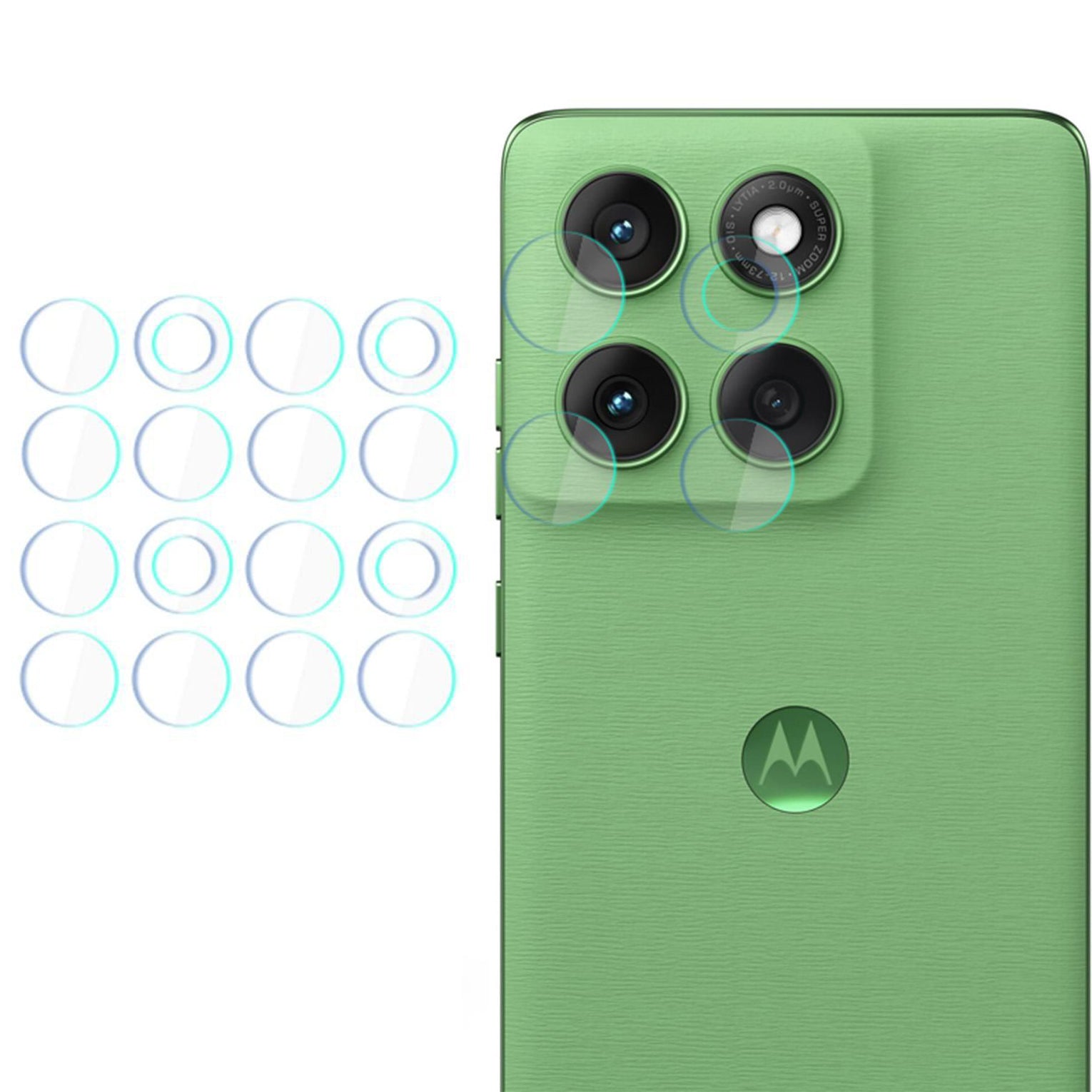 Objektivschutz für Motorola Edge 60, 3mk Lens Protection, 4 Sätze