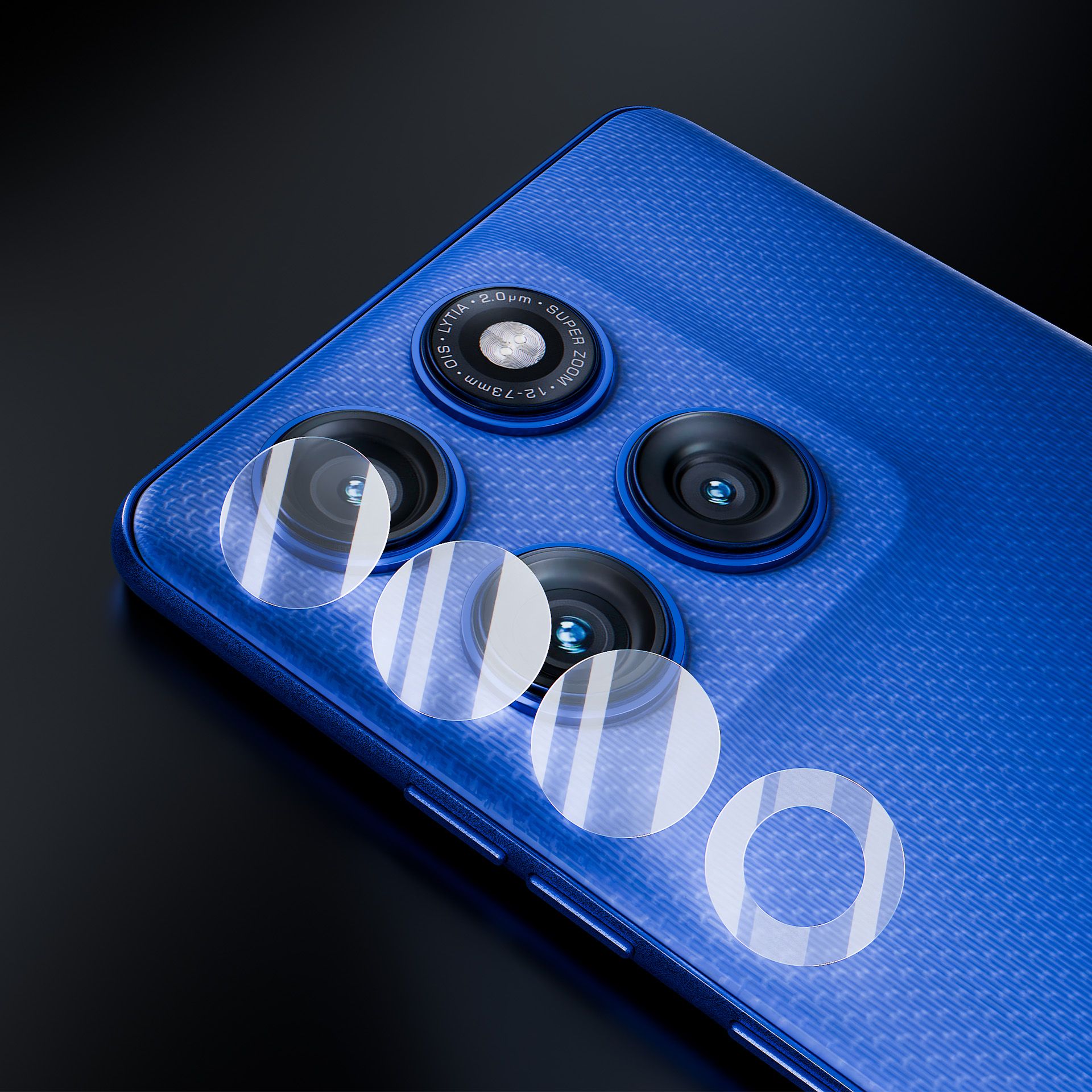 Objektivschutz für Motorola Edge 60 Pro, 3mk Lens Protection, 4 Sätze