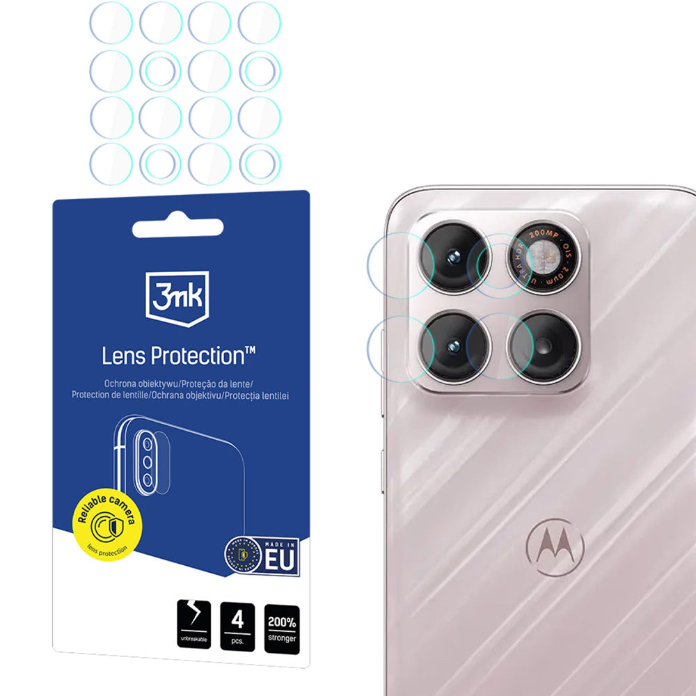 Objektivschutz für Motorola Edge 70 Plus, 3mk Lens Protection, 4 Sätze (1/3)