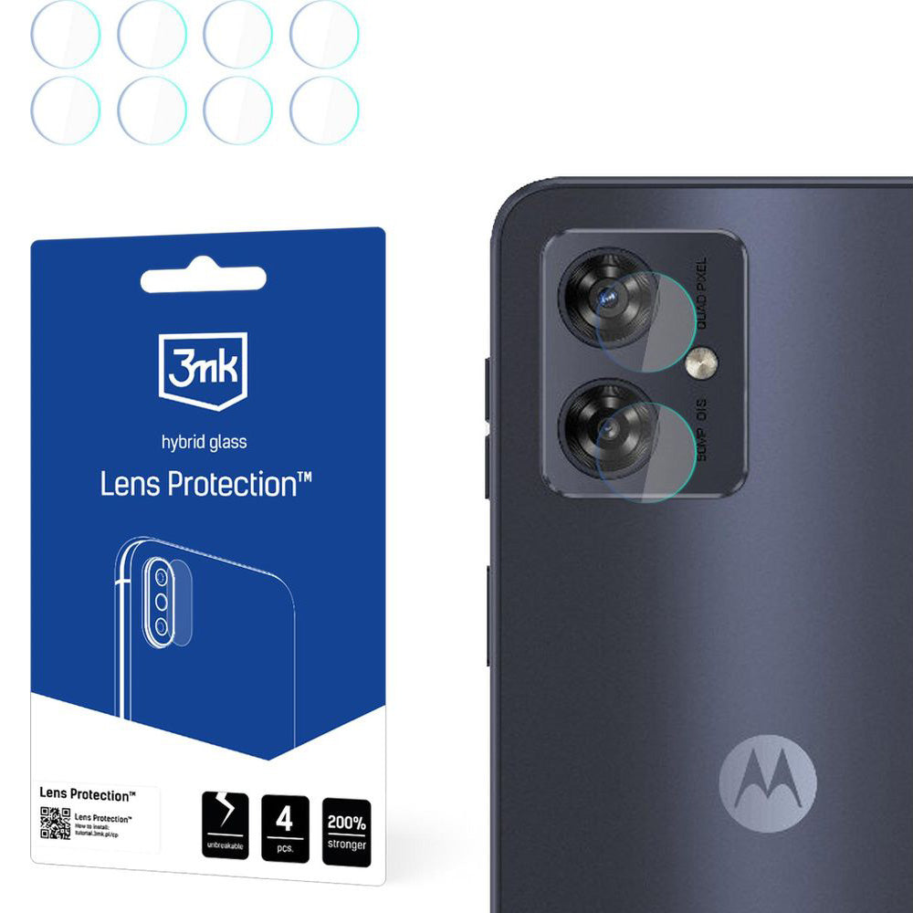 Objektivschutz für Motorola Moto G45 5G, 3mk Lens Protection, 4 Stück